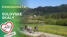 Súlovské skály na kole: Skalní město, středověký hrad a unikátní rozhledna