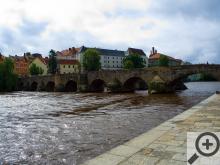 Nejstarší most v Čechách z profilu