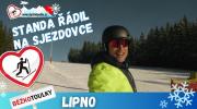 Lipno: Standa řádil i na sjezdovce