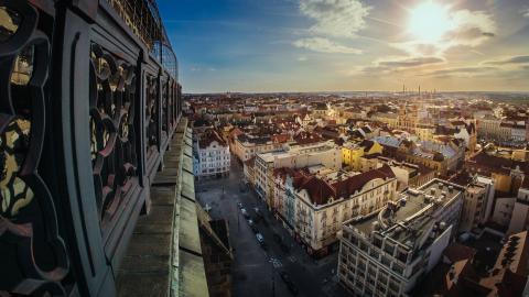 Plzeň, město, kde je kolo doma