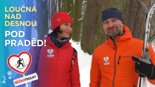 Na běžkách až pod Praděd: Loučná nad Desnou