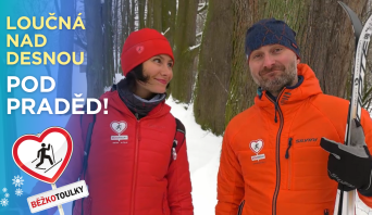 Na běžkách až pod Praděd: Loučná nad Desnou