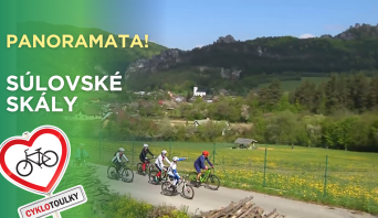 Súlovské skály na kole: Skalní město, středověký hrad a unikátní rozhledna